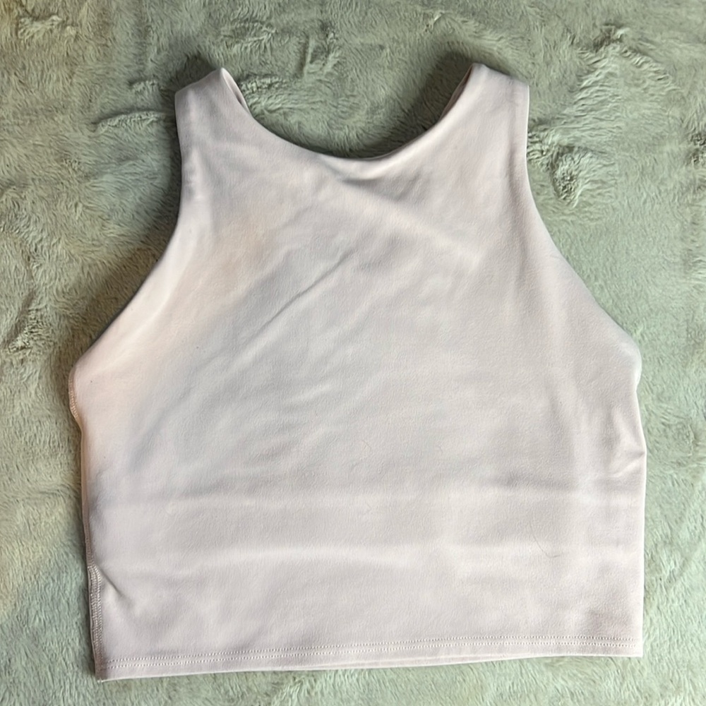 Athleta crop bra tank